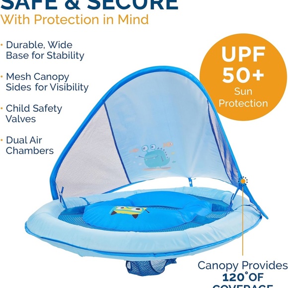 Swimways Sun Canopy Spring Float - Picture 3 of 6